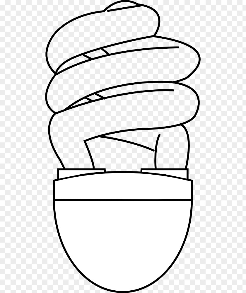 Outline Of Hands Incandescent Light Bulb Compact Fluorescent Lamp Clip Art PNG