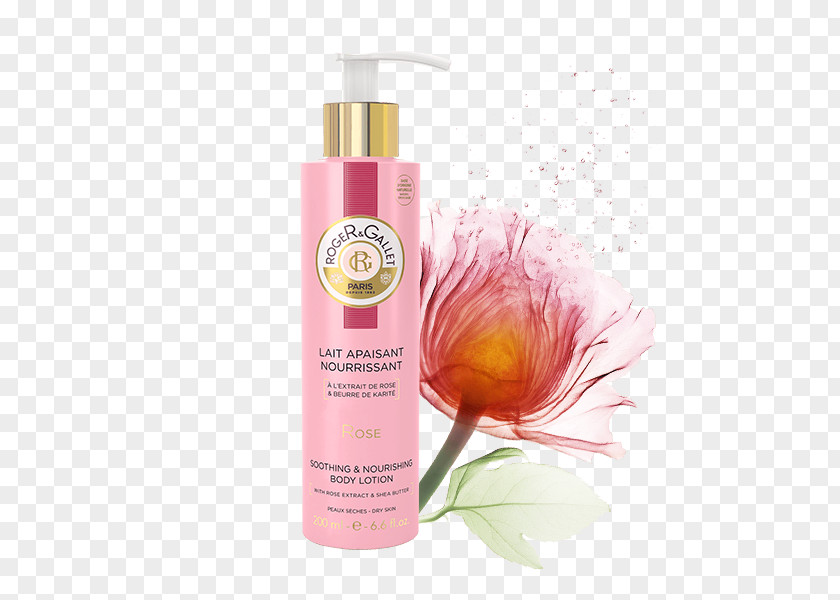Perfume Roger & Gallet Rose Gentle Fragrant Water Spray Shower Gel Lotion PNG