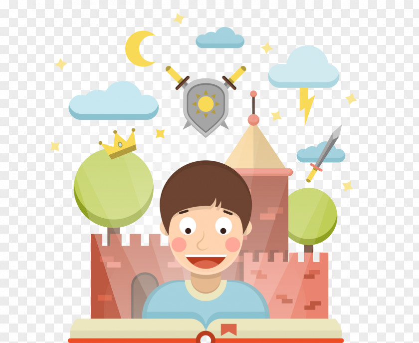 Story Child Clip Art PNG