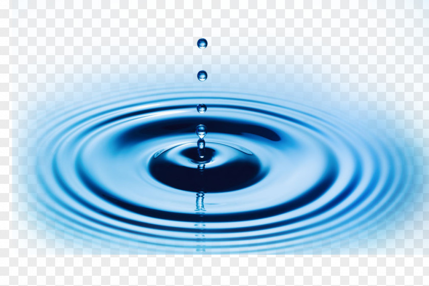 Azure Water Droplets Drop Wastewater PNG