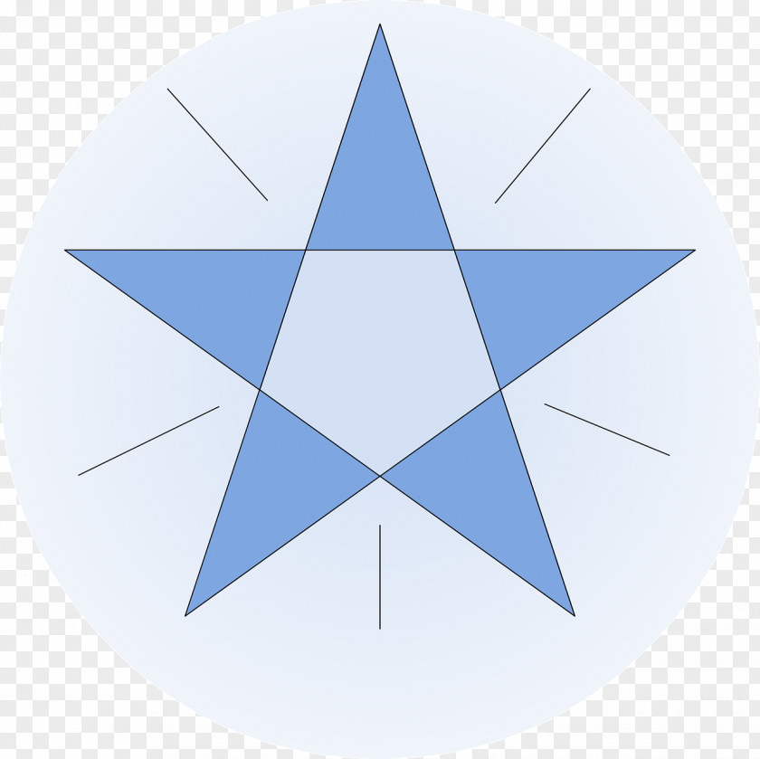 Blue Stars Art PNG