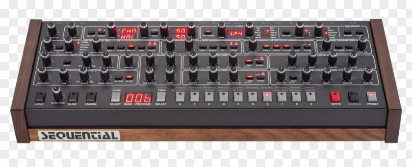 Musical Instruments Prophet '08 Sequential Circuits Prophet-5 Evolver Sound Synthesizers Dave Smith PNG