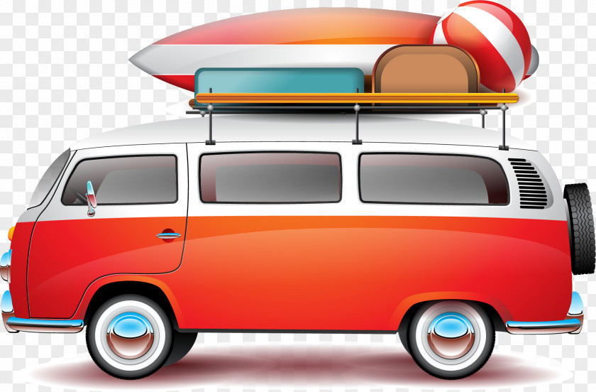 Pomezia 2017–18 Serie A Summer Music Album PNG Album, vacation coach, red and white picnic van clipart PNG
