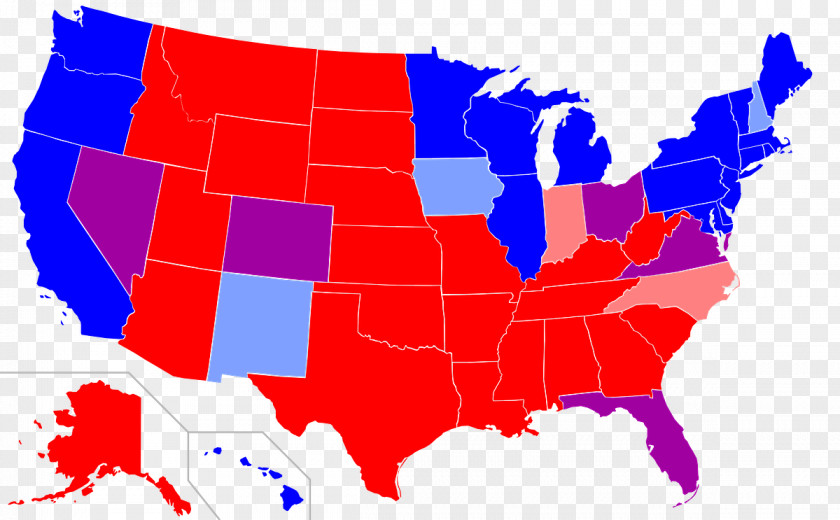 States United Presidential Election, 2000 Red And Blue 2012 US Election 2016 PNG