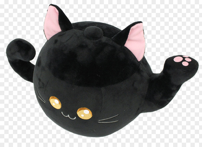 Stuffed Toy Plush Black Cat Animals & Cuddly Toys PNG