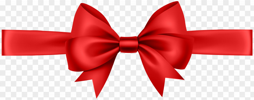 Ribbon With Bow Red Transparent Clip Art Image And Arrow PNG