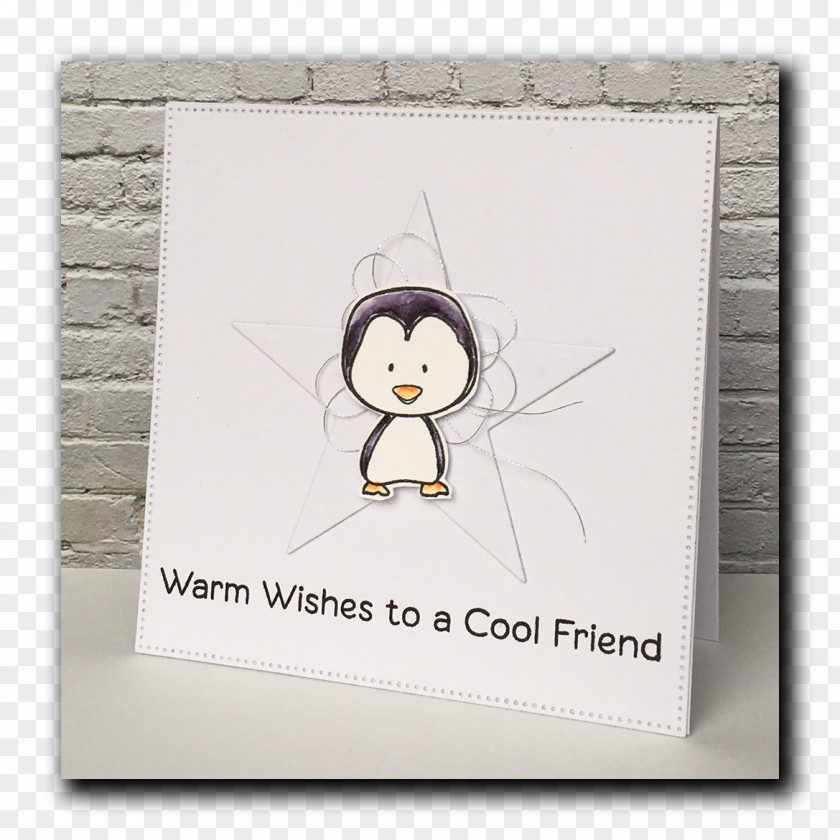 Warm Wishes Penguin Picture Frames Font PNG