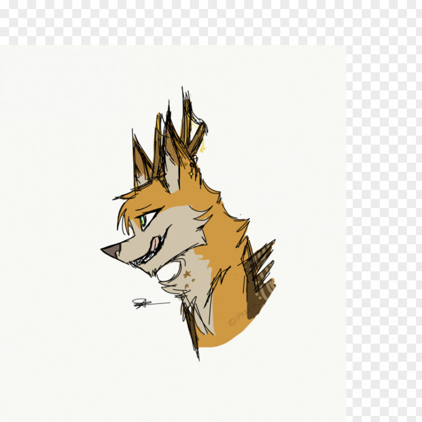 Bestie Pattern Red Fox Illustration Cartoon Fauna News PNG