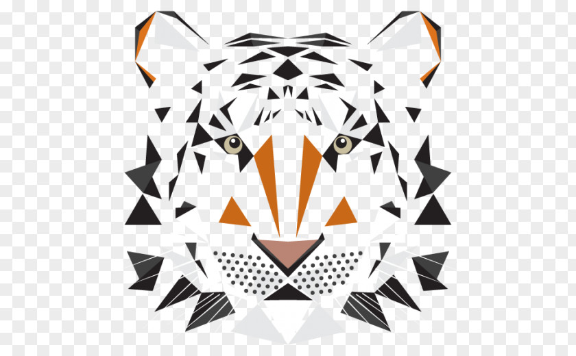 Geometric Shapes Tiger Geometry Shape PNG