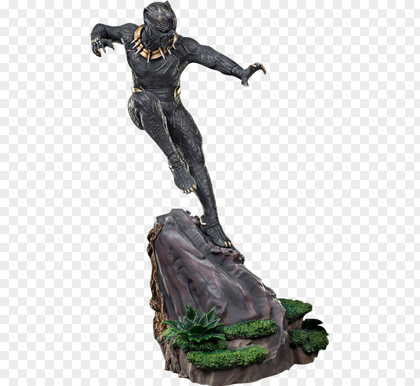 Iron Monger Erik Killmonger Black Panther Man Collector Figurine PNG