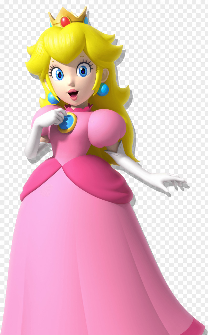 Peach New Super Mario Bros. Wii Princess PNG