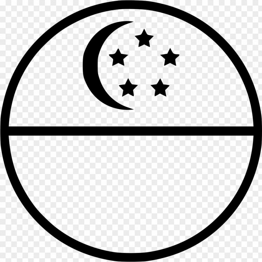 Singapore Flag Reticle Clip Art PNG
