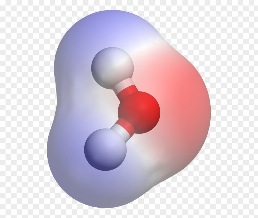 Charges Electron Density Molecule Water Chemical Polarity PNG