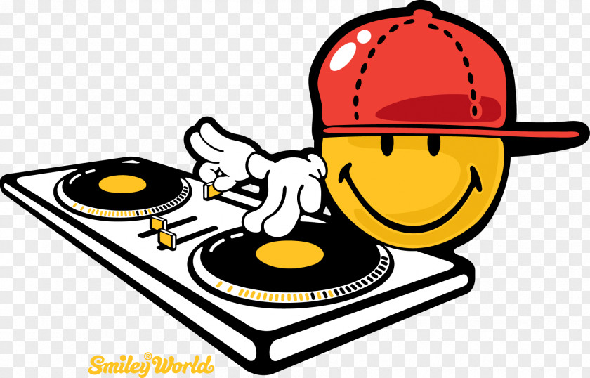 Dj Emoticon Smiley Disc Jockey Phonograph Record Clip Art PNG