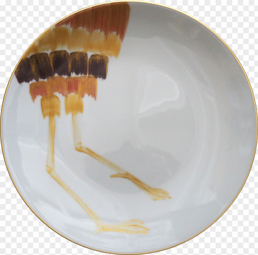 Plate Watercolor Bowl M Ceramic PNG