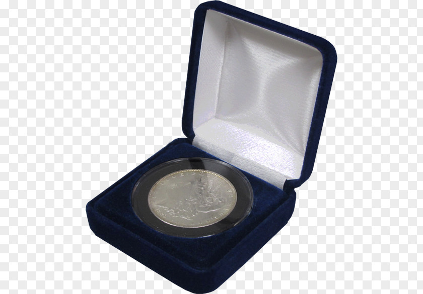 Silver Display Case Box Coin Stand PNG