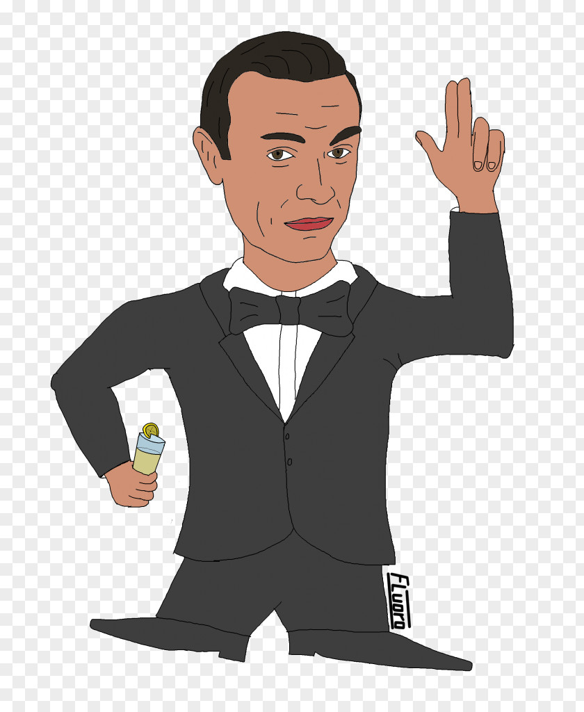 Business Thumb Human Behavior Cartoon Tuxedo PNG