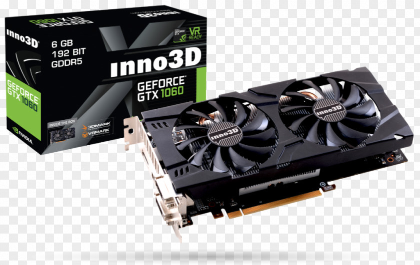 Nvidia Graphics Cards & Video Adapters InnoVISION Multimedia Limited NVIDIA GeForce GTX 1060 Inno3D GDDR5 SDRAM PNG