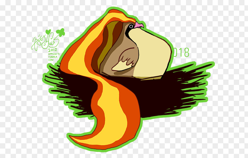 Pidgeot Vertebrate Character Logo Clip Art PNG