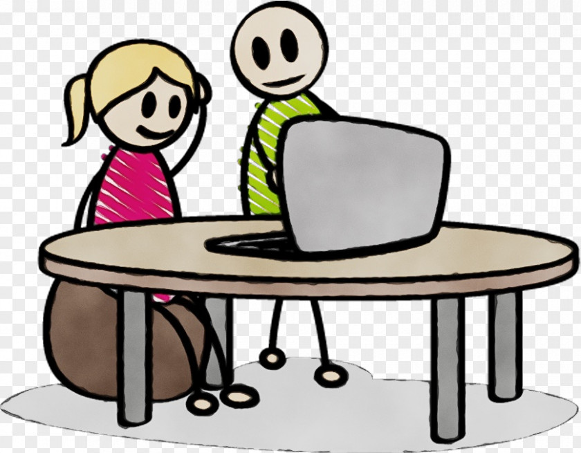 Smile Furniture Cartoon Line Behavior Human Meter PNG