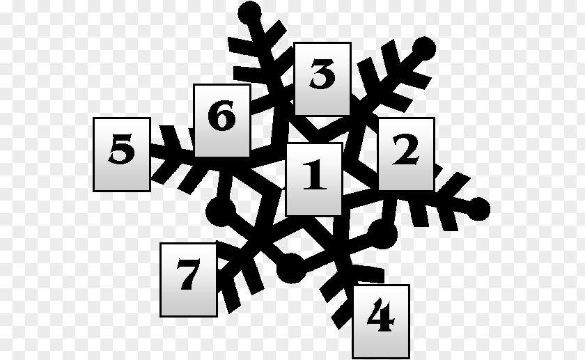 Spreading Expression Snowflake Clip Art PNG