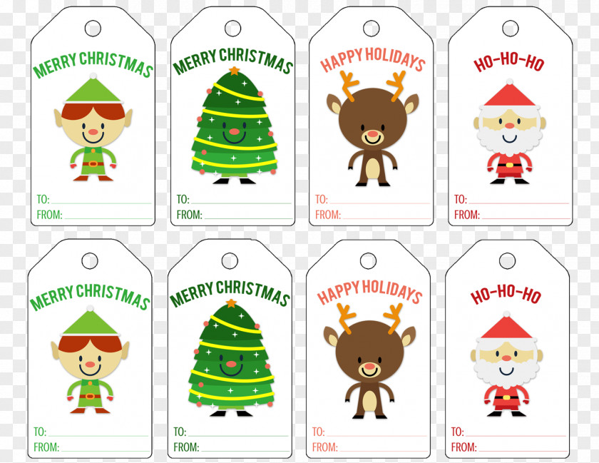 Tags Santa Claus Christmas Clip Art PNG