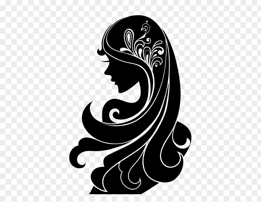 Silhouette Woman Female Drawing PNG