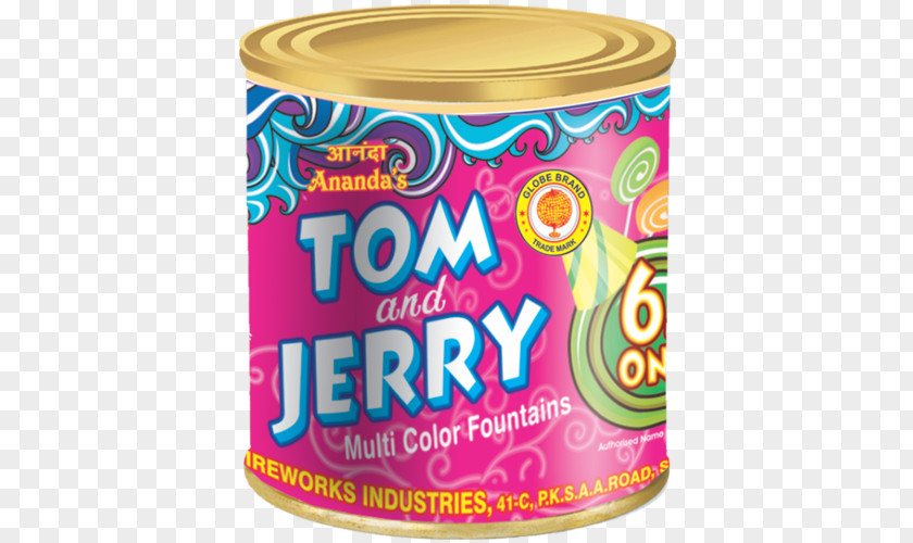 Tom And Jerry Cracker Ananda Fireworks Industries Flavor Red Green PNG