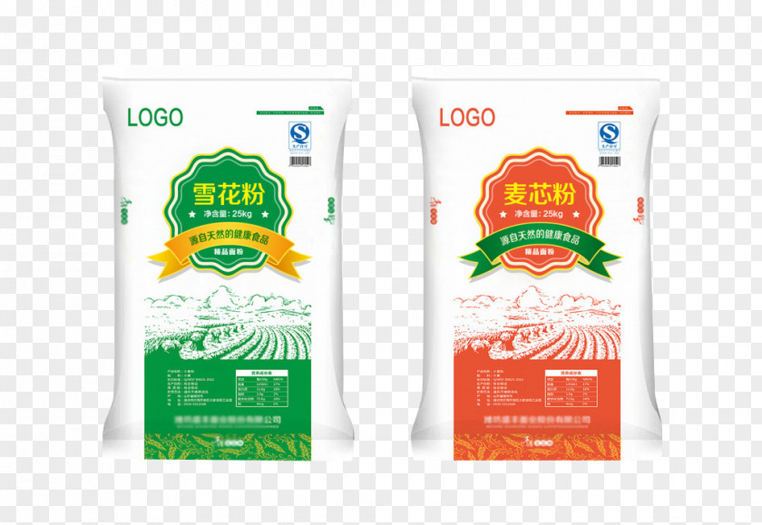 Wheat Bags Bag Rice Packaging And Labeling PNG