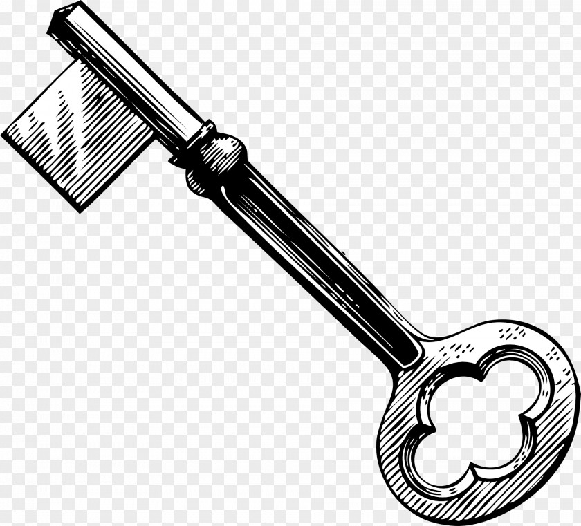 Classical Keys Skeleton Key Clip Art PNG