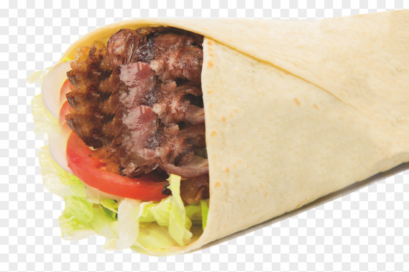 Kebab Burrito Shawarma Gyro Street Food Wrap PNG
