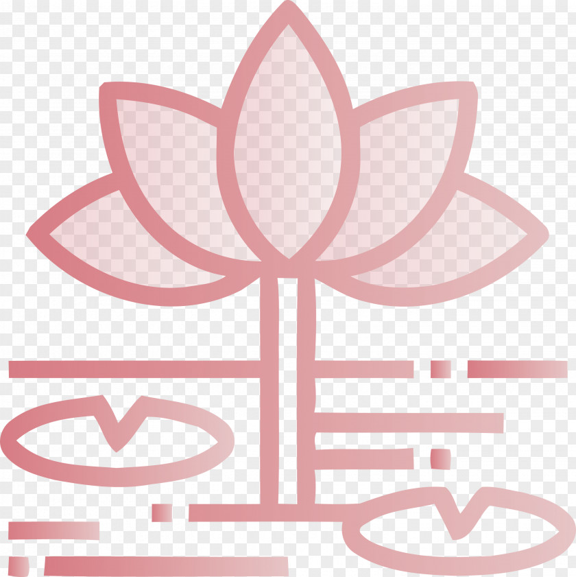 Pink Symbol Plant Pattern Petal PNG