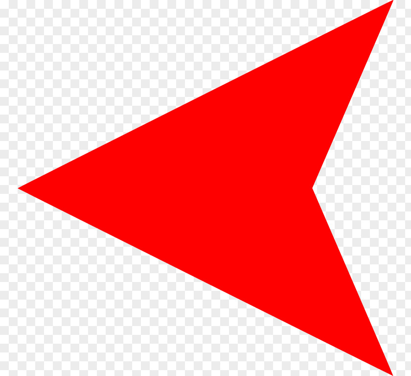 Red Arrow Image Triangle Area Pattern PNG