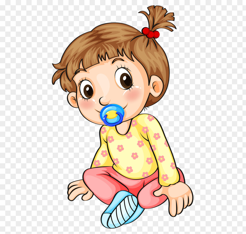 Suck Pacifier Child Royalty-free Toddler Stock Illustration PNG