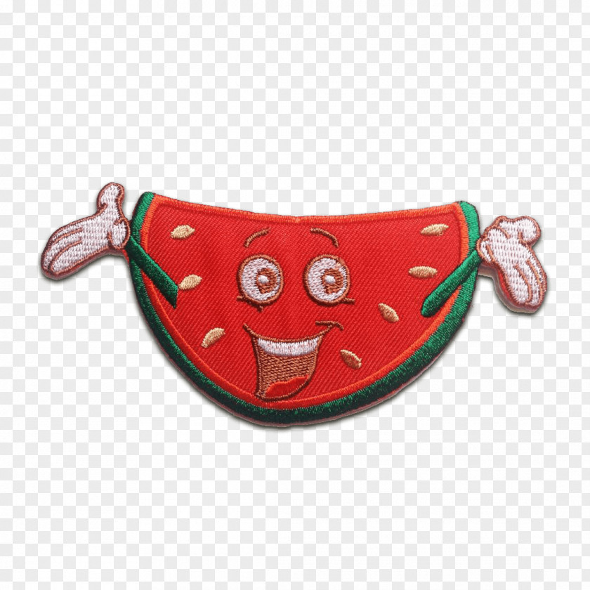Wassermelone Fruit Embroidered Patch Clothing Accessories Watermelon Embroidery PNG