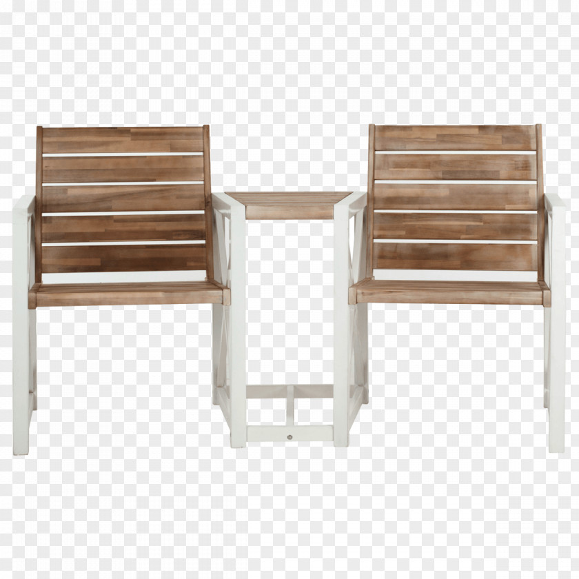 Wooden Bench Table Garden Furniture Couch PNG