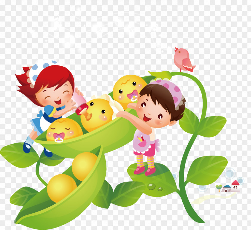 Baby Peas Child Wallpaper PNG