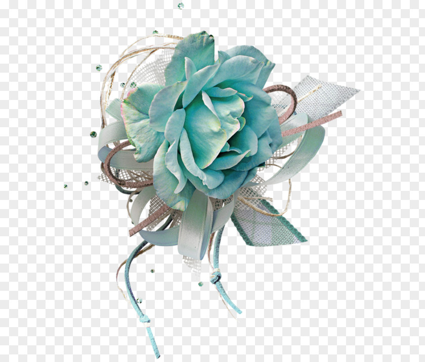 Blue Rose Cut Flowers Clip Art PNG