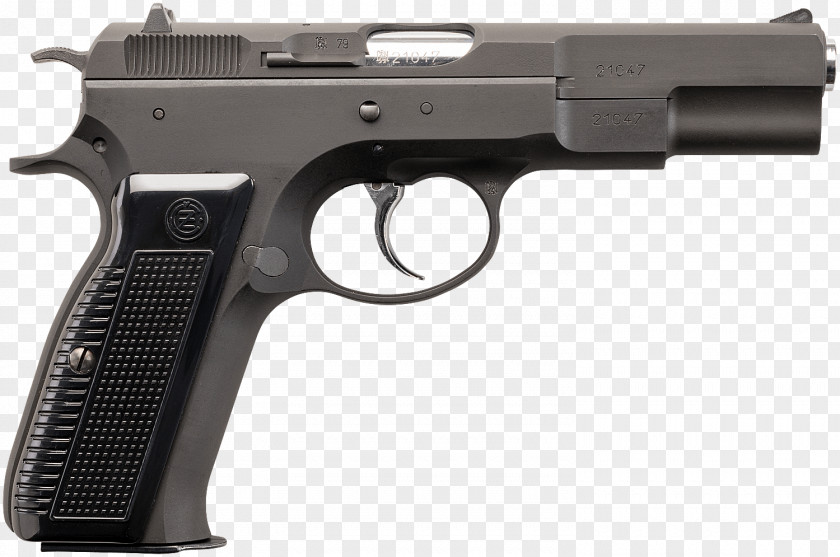 Cz Pistols CZ 75 9×19mm Parabellum Pistol Firearm Trigger PNG
