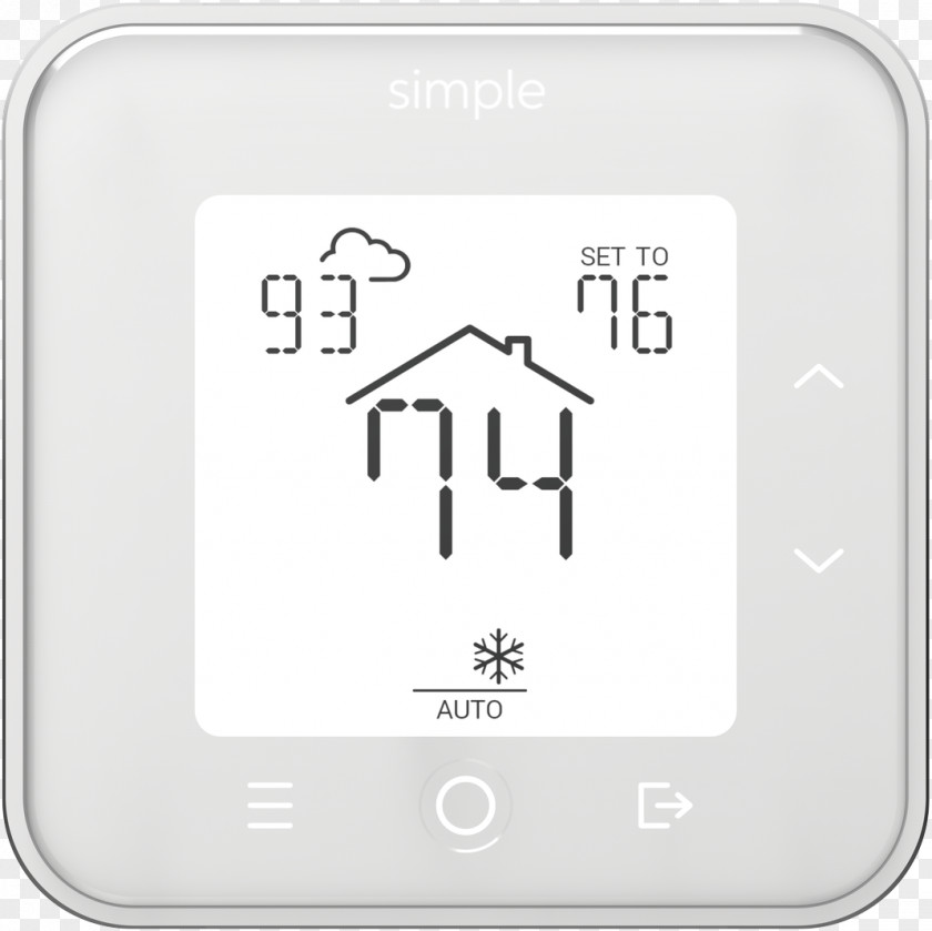 EcoFactor Inc Smart Thermostat Energy Conservation Central Heating PNG