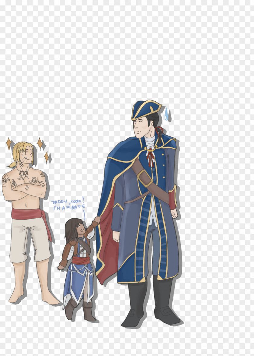 Granfather DeviantArt Haytham Kenway Illustration Costume Design PNG