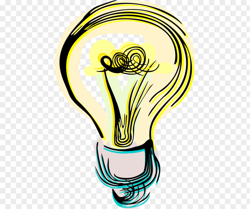 Light Incandescent Bulb Clip Art Idea Lamp PNG