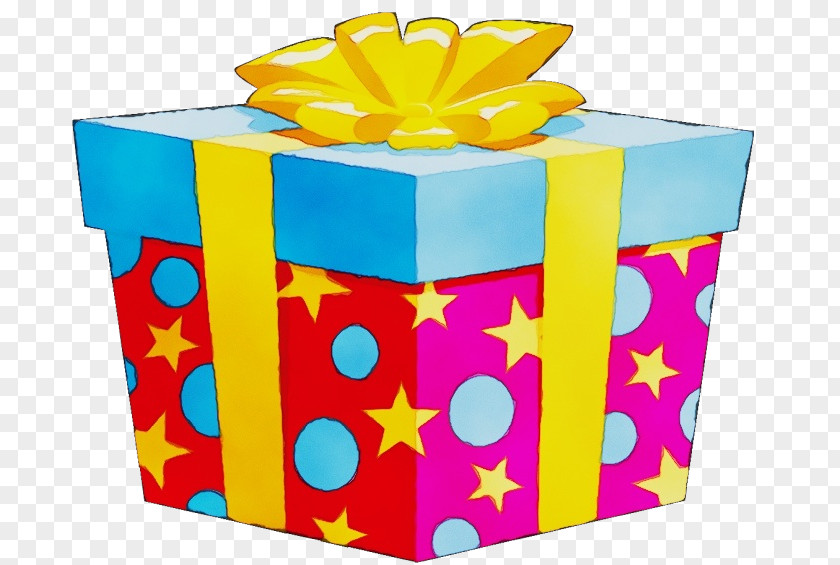 Party Supply Gift Wrapping Birthday Box PNG