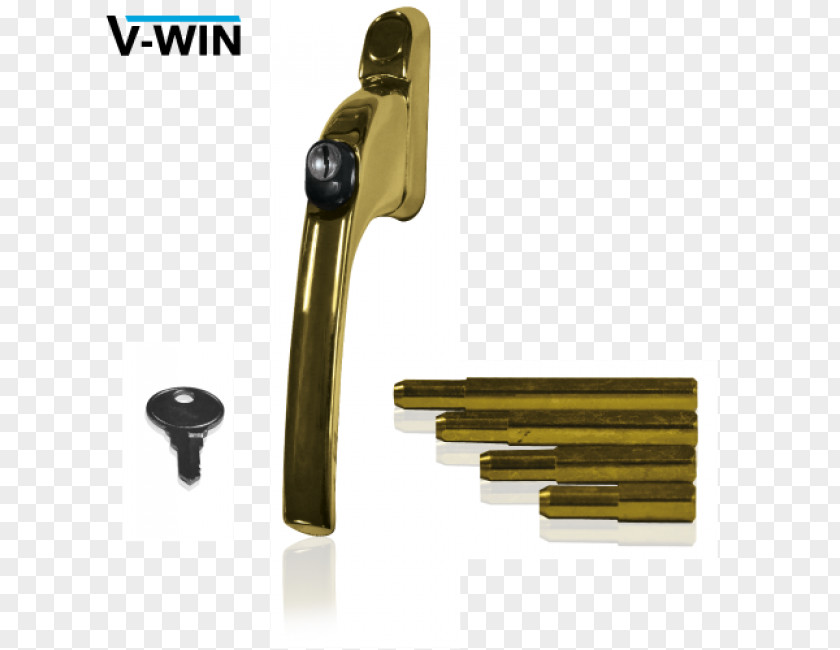 Window Handle Espagnolette Brass PNG