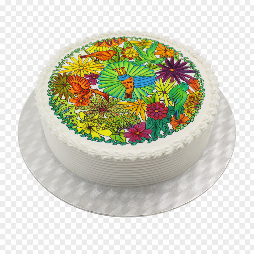 Cake Torte Sugar Paste Wedding Topper Buttercream PNG