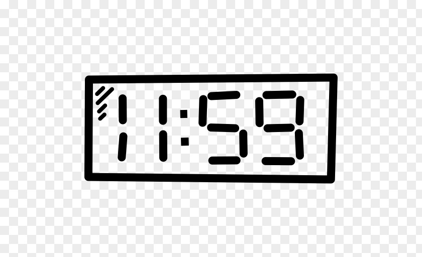 Clock Time Digital Alarm Clocks PNG