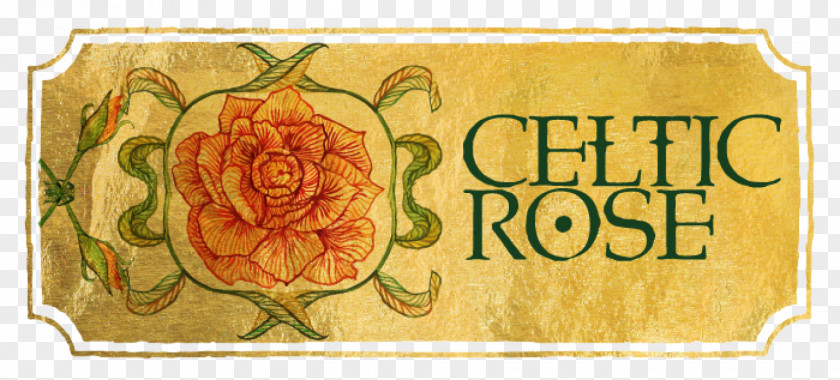 Design Rose Family Floral Font PNG