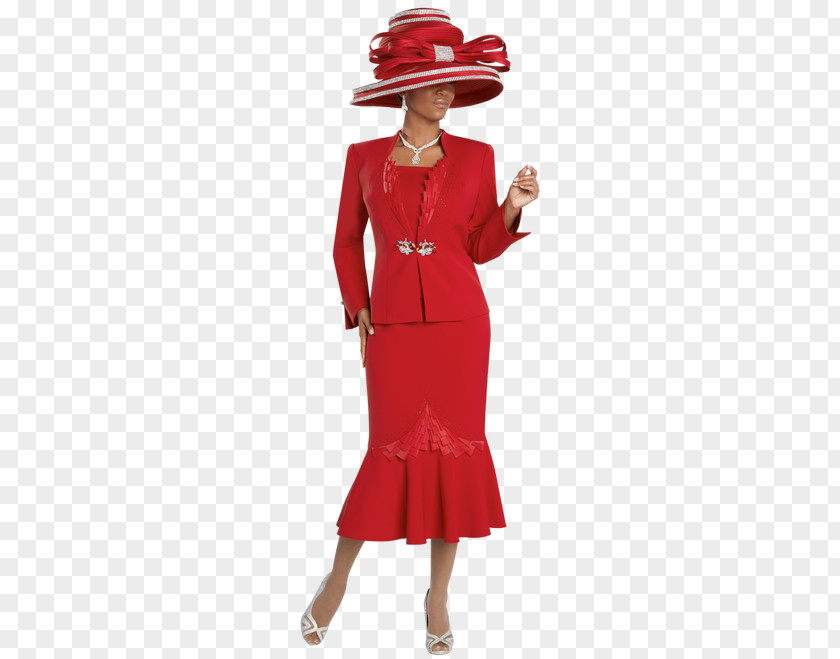 LADY SUIT Suit Ruffle Dress Fashion Textile PNG