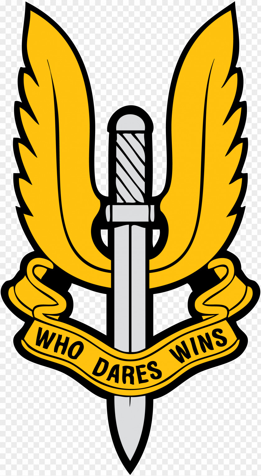 United Kingdom Special Air Service Forces Who Dares Wins Regiment PNG