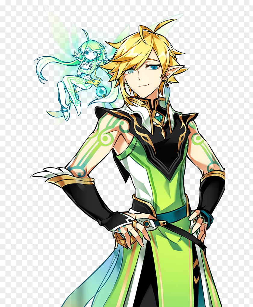 Elsword Art Atribut Ventus Character PNG